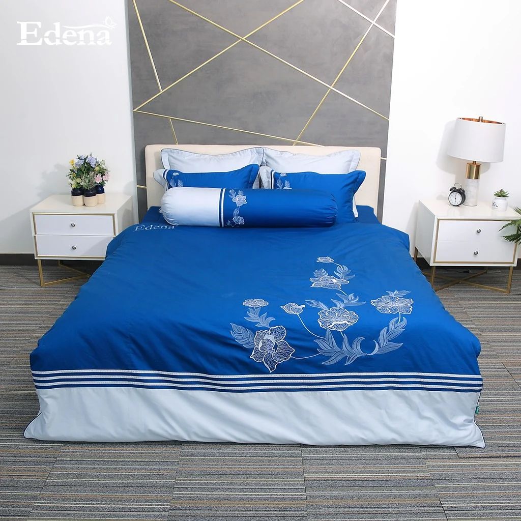 BỘ DRAP EDENA COTTON SOLID 373