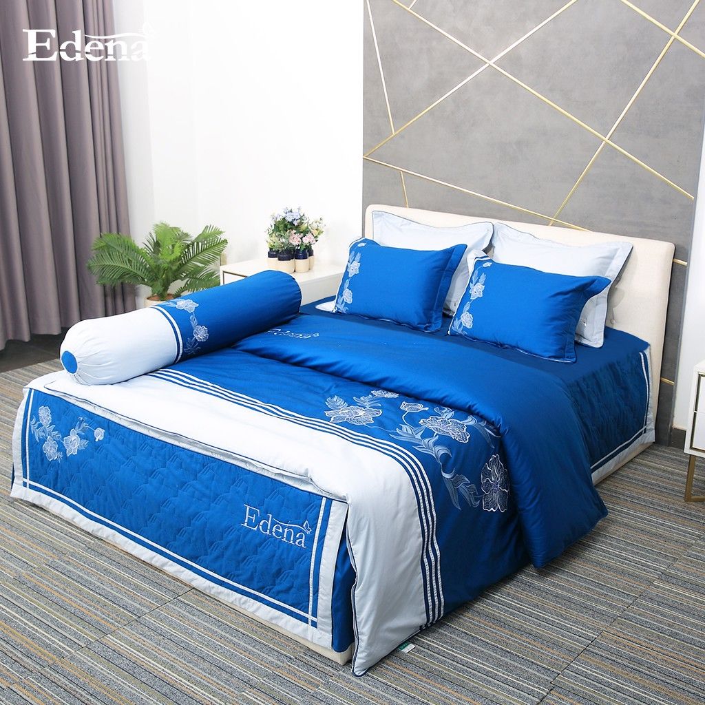 BỘ DRAP EDENA COTTON SOLID 373
