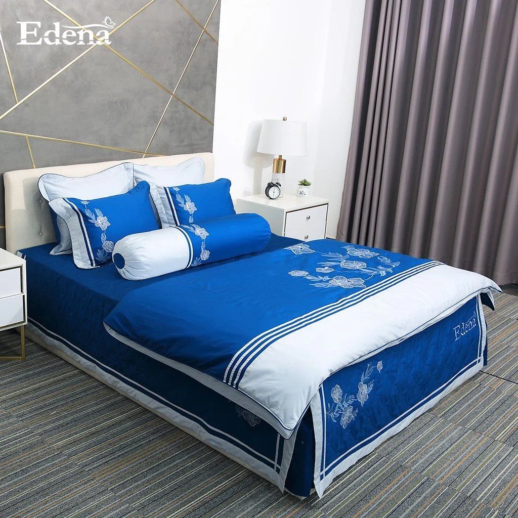 BỘ DRAP EDENA COTTON SOLID 373