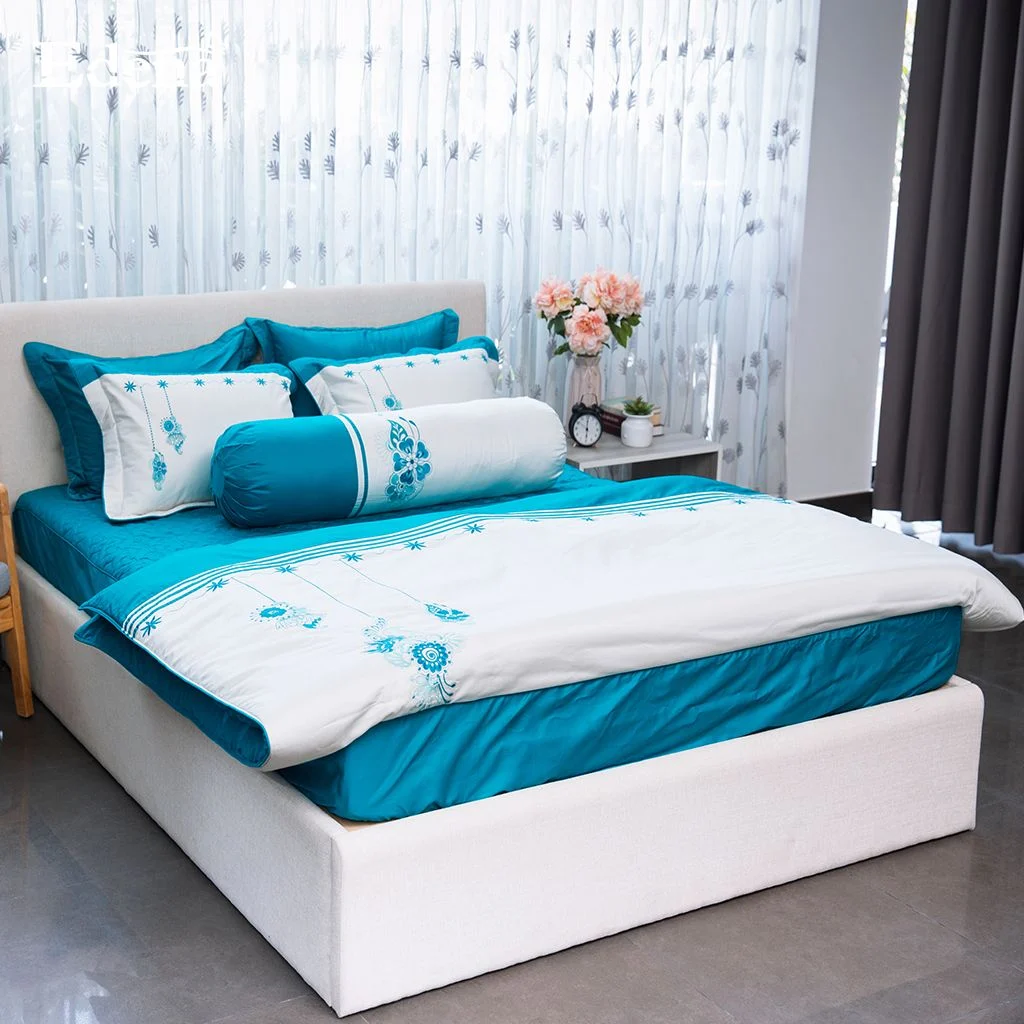 BỘ DRAP EDENA COTTON SOLID 374