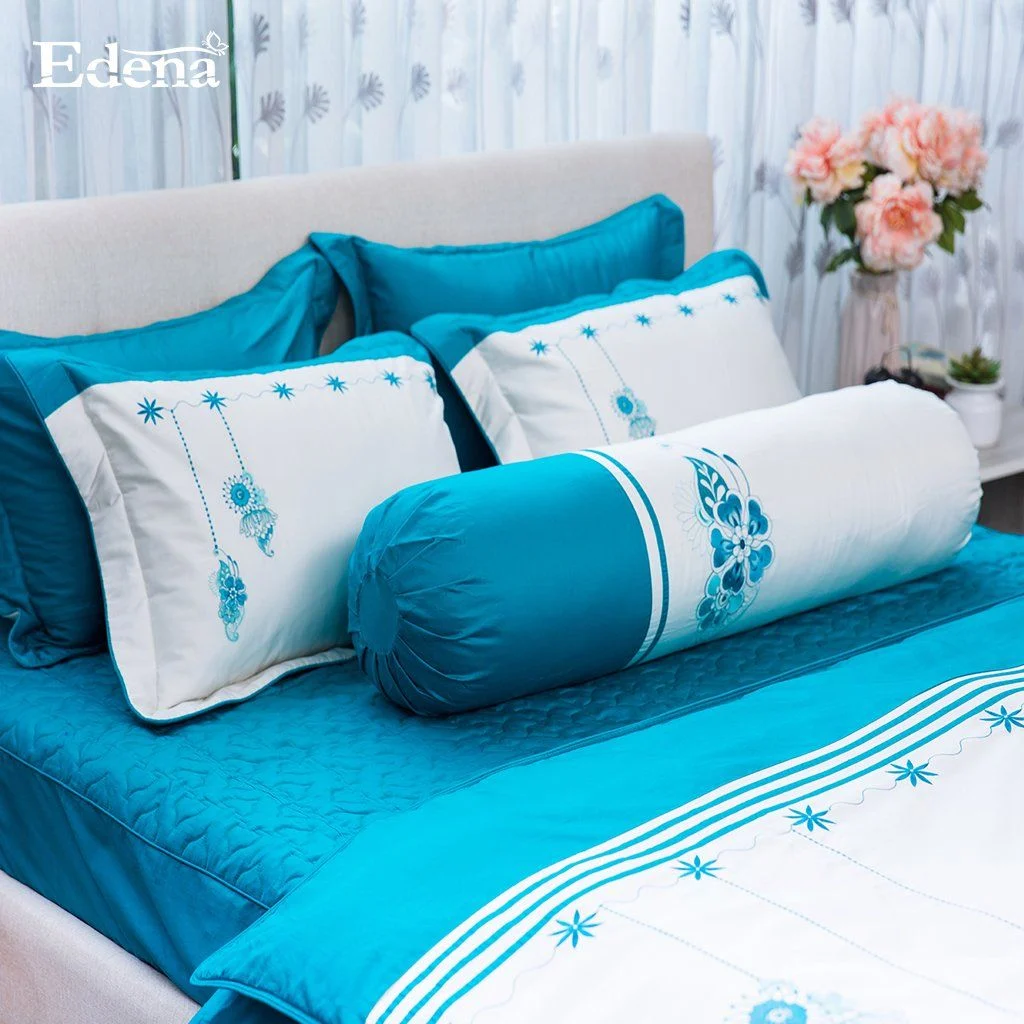 BỘ DRAP EDENA COTTON SOLID 374