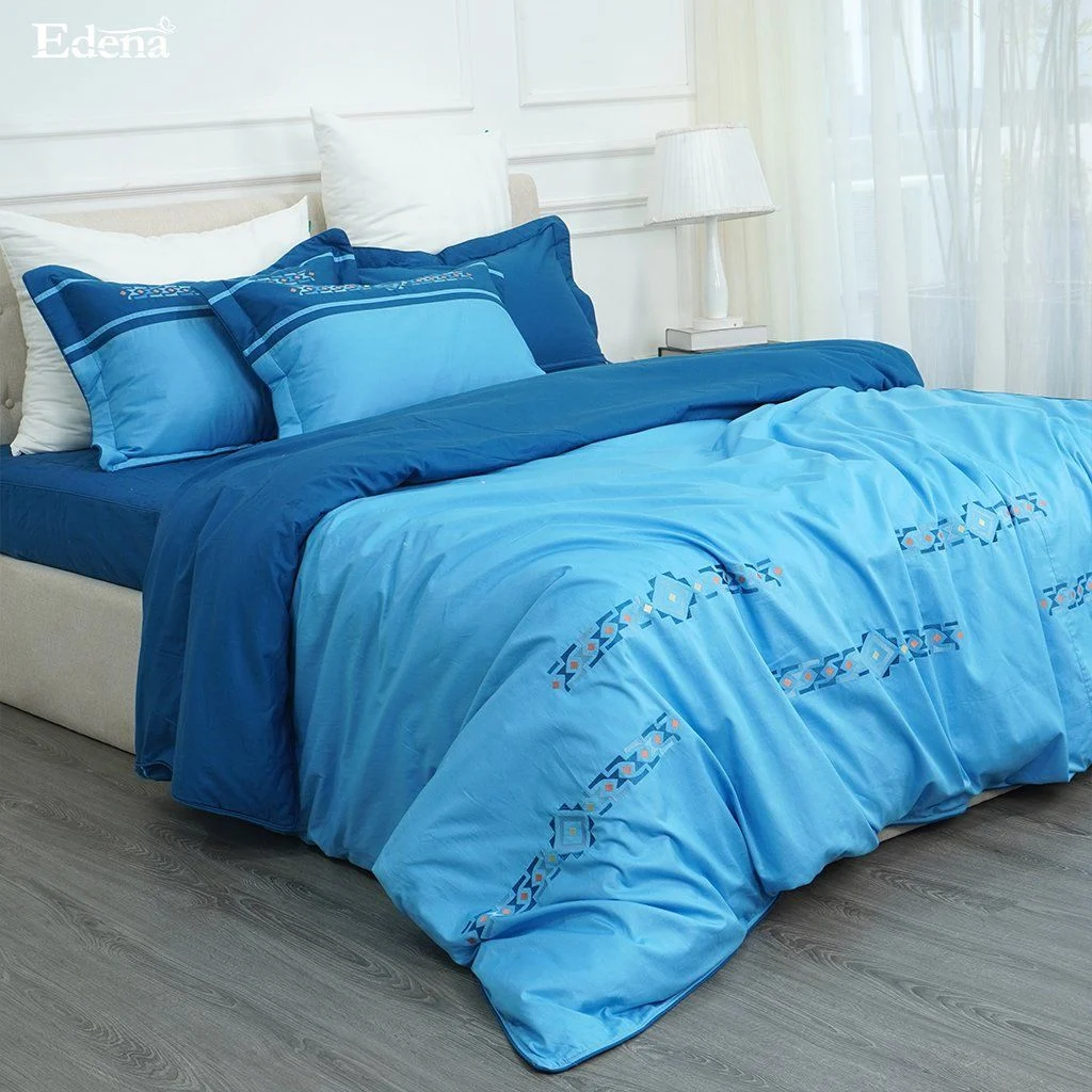 BỘ DRAP EDENA COTTON SOLID 379