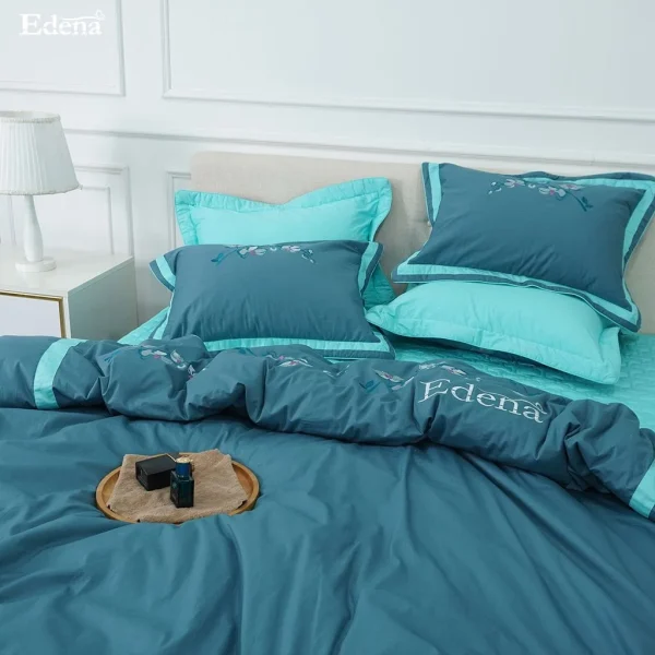 BỘ DRAP EDENA COTTON SOLID 382