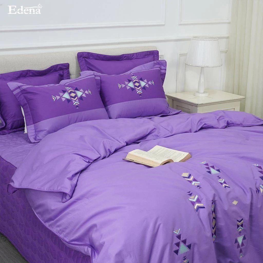 BỘ DRAP EDENA COTTON SOLID 383